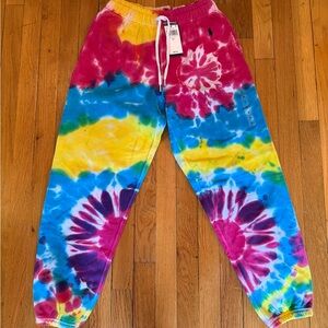 POLO Ralph Lauren Womens Multicolor Tie-Dye Sweatpants NWT